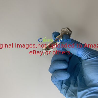 قطعات ماشین چمن زنی پیچ فلنج سر شش گوشه ای، M8 X 60 GM119394 متناسب با بنکر جان دیر و ماشین میدان