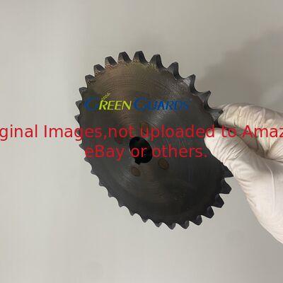 قطعات تجهیزات چمن‌زنی چرخ‌دنده دوبل 32 دندانه و 12 دندانه G210407 مناسب برای پخش‌کننده‌های Millcreek 3100/3200 Turf Tiger
