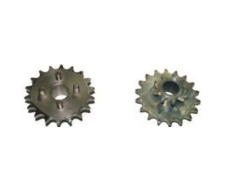 قطعات ماشین چمن زن G503448 چرخ زنجیر جلویی سوراخ بزرگ 420-14 دندان مناسب برای جاکوبسن